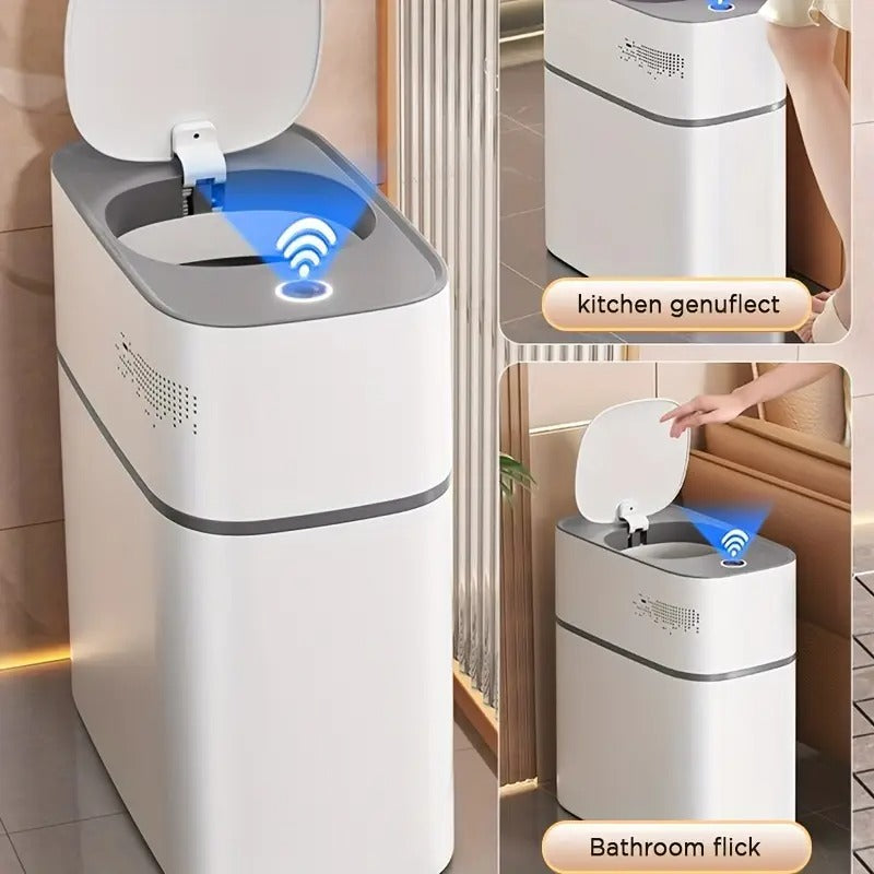 large capacity bathroom trash creative waste bin lid - Temu